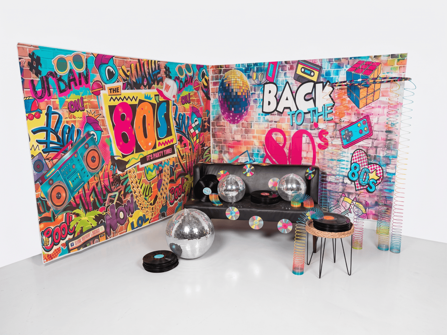 80's thema versiering