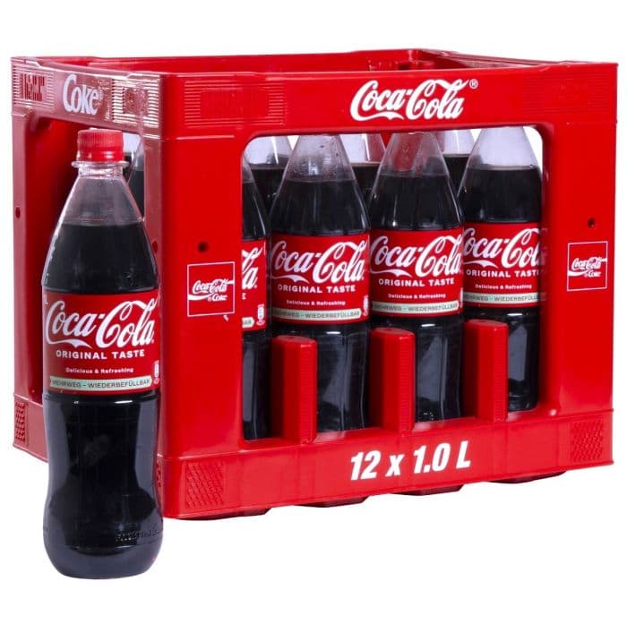 Coca Cola 1ltr fles